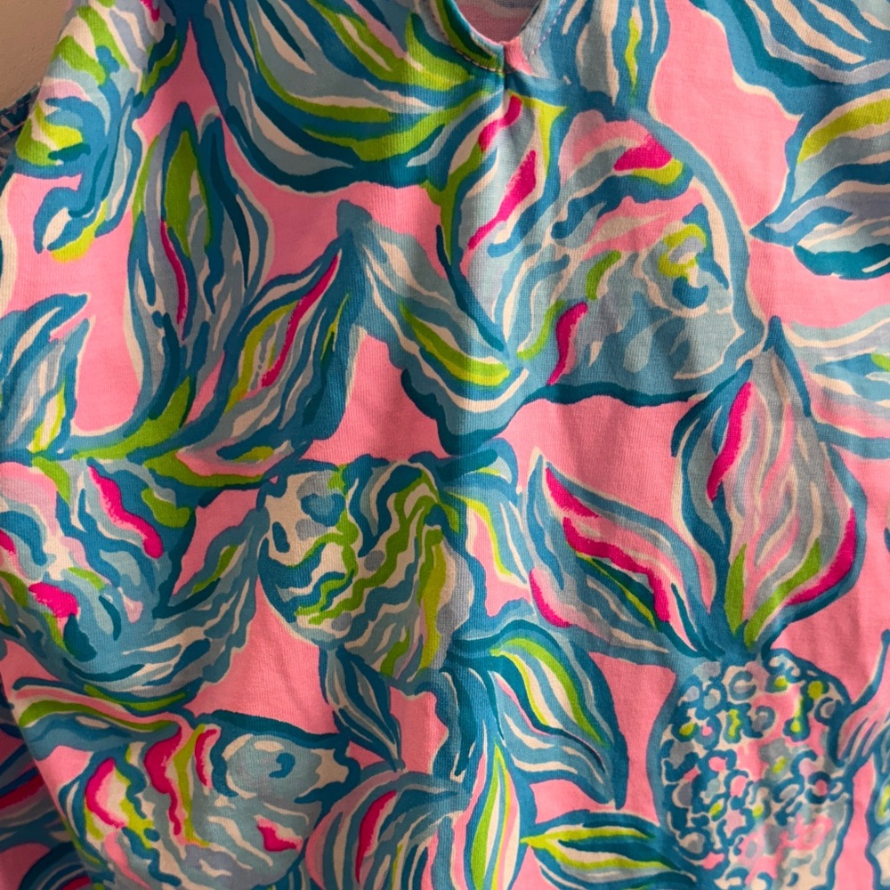 Lilly Pulitzer Blue and Pink Mini Dress - Picture 4 of 4